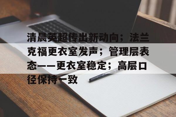 清晨英超传出新动向；法兰克福更衣室发声；管理层表态——更衣室稳定；高层口径保持一致的简单介绍-开云平台